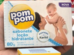 Sabonete Infantil Pom Pom Hidratante 80gr – 5 Unidades