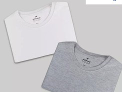 Kit Com 2 Camisetas Masculinas Básicas Hering –