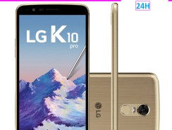 Smartphone LG K10 Pro Dual Chip Android 7.0 Tela 5.7″ Octacore 1.5 Ghz 32GB 4G Câmera 13MP