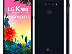 Smartphone LG K50s 32GB Dual Chip Android 9.0 Tela 6.5″ Octa Core 2.0GHz 4G 13MP + 5MP + 2MP – Preto