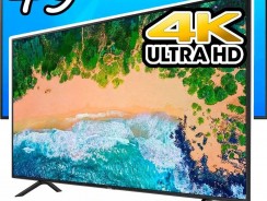 Smart TV LED 49″ Samsung Ultra HD 4k 49NU7100 com Conversor Digital 3 HDMI 2 USB Wi-Fi Solução Inteligente de Cabos HDR Premium Smart Tizen