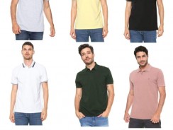 5 Camisas Polos Forum ou Colcci