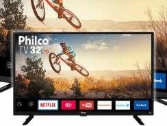 Smart TV LED 32” Philco PTV32G50SN – Conversor Digital Wi-Fi HDMI USB