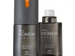 Kit Deo Corporal Natura Homem Cor.Agio com Refil