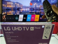 Smart TV UHD 4K LED 50” LG 50UN7310PSC Wi-Fi – Bluetooth Inteligência Artificial 3 HDMI 2 USB