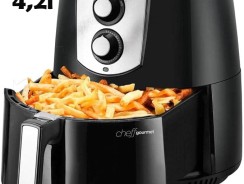 Fritadeira Air Fryer Eos 4,2l Preta Inox 110v