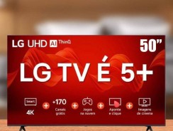 Smart TV 50” 4K Ultra HD LED LG 50UR8750 – Wi-Fi Bluetooth Alexa 3 HDMI IA —