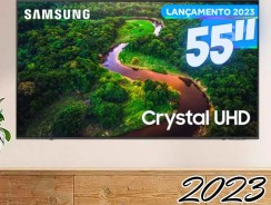 Smart TV Crystal 55″ 4K UHD Samsung CU8000 – Alexa built in, Samsung Gaming Hub, Painel Dynamic Crystal Color