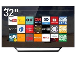 Smart TV LED 32″ Sony KDL-32W655D HD 2HDMI 2 USB – Preto com Conversor Digital Integrado