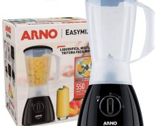 Liquidificador Arno Easymix LN20 550W 2 Velocidades Preto 127V