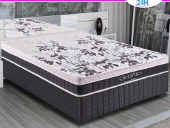 Cama Box Casal (Box + Colchão) Kappesberg Mola – 22cm de Altura CMP070