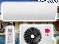 Ar Condicionado Split Inverter LG Hi Wall Dual Voice +AI 9000 BTUs Frio S3-Q09AA31A – 220V