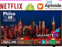 Smart TV LED 49″ Philco PH49F30DSGWA Full HD com Conversor Digital 2 HDMI 2 USB Wi-Fi