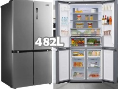 Geladeira/Refrigerador Midea Frost Free – French Door 482L RF5562