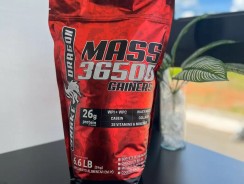 Hipercalorico Refil 3Kg Mass 36500 Gainers Whey Protein Isolado e Concentrado Ganho de Peso Performance Ganho de Massa Importado – Snake Dragon Red