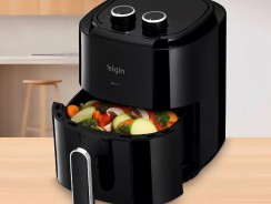 Fritadeira Air Fryer Elétrica Start Fry 3,5l Elgin