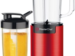 Mini Liquidificador 800W, 220V, MasterChef ML2001V/02, Vermelho