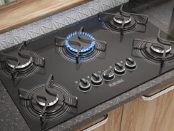 Fogão Cooktop Itatiaia ng 5 Bocas Acendimento Superautomático a Gás