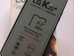 Smartphone LG K22+ 64GB 4G Quad-Core 3GB RAM – Tela 6,2” Câm. Dupla + Selfie 5MP