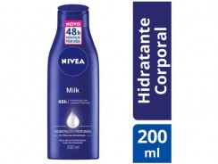 Loção Deo-Hidratante Corporal Nivea Milk – Hidratação Profunda 200ml