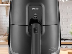 Fritadeira Elétrica sem Óleo/Air Fryer Philco – Gourmet Black PFR15P Preto 4L