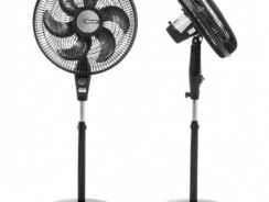 Ventilador de Coluna Mallory 40cm Delfos com 3 Velocidades – Preto