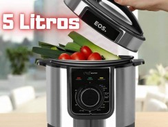 Panela de Pressão Elétrica eos Multicooker 5L Inox EPP50MI