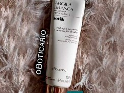 Máscara Facial Purificante Argila Branca Botik 100g