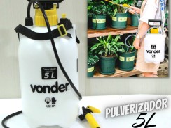 Pulverizador Lateral 5 Litros, Com Compressão Prévia Pl 005 Vonder Vonder