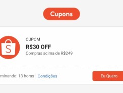 Cupom Shopee Mega Quinta