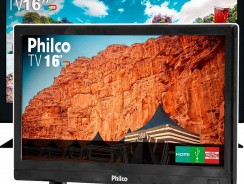 TV LED 16″ Philco HD PTV16S86D com Conversor Digital 2 HDMI 1 USB 60Hz