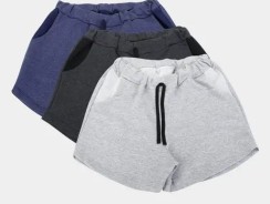 Kit Short Básico Feminino – c/ 3 Peças