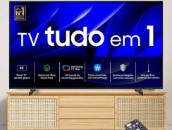 Samsung Smart TV 43″ Crystal UHD 4K 43DU8000 2024, Painel Dynamic Crystal Color, Alexa built in