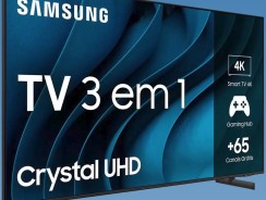 -Smart TV Samsung 50″ Crystal UHD 4K 50CU8000 Painel Dynamic Crystal Color —