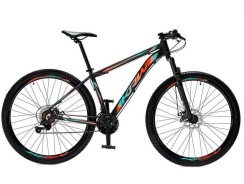 Bicicleta Aro 29 KRW Spotlight Alumínio Shimano TZ 24 Vel Freio a Disco SX1