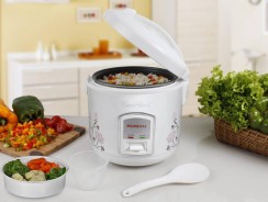 Panela de Arroz Elétrica Mondial PE-05 350W – 1L Branco