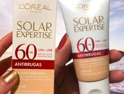 -L’Oréal Paris Solar Expertise Antirrugas FPS 60 Com Cor – Protetor Solar Facial 50g–