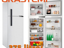 Geladeira / Refrigerador Brastemp Frost Free BRM44 375 Litros – Branco