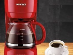 Cafeteira Elétrica 18 Xícaras Lenoxx Easy Red — 127V