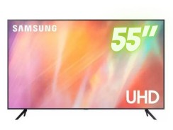 –Smart TV Samsung 55″ Processador Crystal 4K BE55C-H PurColor, WiFi 5, Bluetooth 5.2 e Tizen