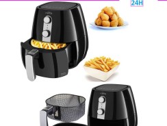 Fritadeira Elétrica Sem Óleo/Air Fryer Fama – Air Fry Preta 2,9L com Timer