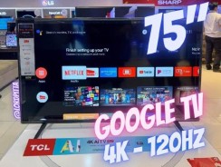 Smart TV 75” 4K LED TCL 75P735 VA 120Hz Hands – Free Wi-Fi Bluetooth HDR Alexa Google Assistente