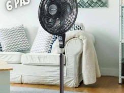 Ventilador Mallory Coluna Delfos TS+ Preto Grafite 40 cm 220V