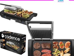 Grill Cadence Sapore Retangular 1500W – Coletor de Gordura