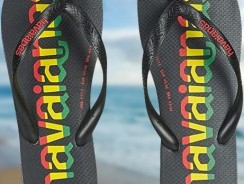 Chinelo SANDALIAS HAVAIANAS TOP LOGO MANIA FC, Havaianas, adulto-unissex