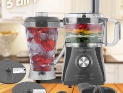 Multiprocessador 3 em 1 800W Mix Art Citrus Titanium