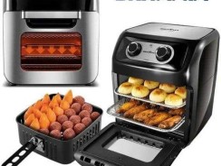 Fritadeira air fryer oven 12 litros 1800 bfr2300p preto 127v britânia – Britania