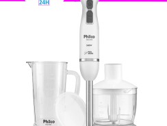 Mixer Philco Pmx1000 4 Lâminas Pro Maxx 2 E 1 500w Cor Branco 110V