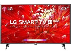 Smart TV LG 43″ Full HD 43LM631C0SB HDR Ativo WebOS 4.5 ThinQ AI Processador Quad Core