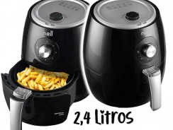 Fritadeira Elétrica sem Óleo/Air Fryer Nell Smart – Preto 2,4L com Timer